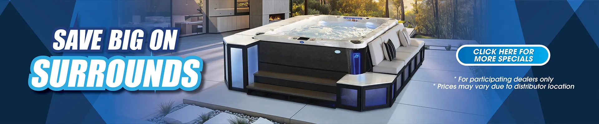 Calspas hot tub being used in a family setting - Komoka